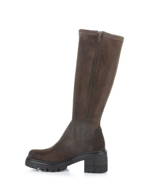 Bos. & Co. Brown Brenna Waterproof Platform Knee High Boot