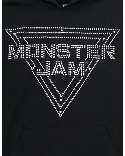 MONSTER JAM Black Pullover Hoodie