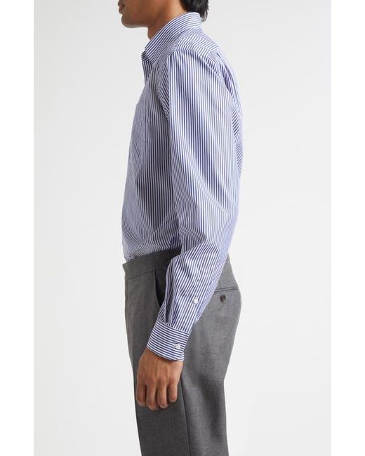 Ralph Lauren Purple Cameron Stripe Cotton Button-Down Shirt for men