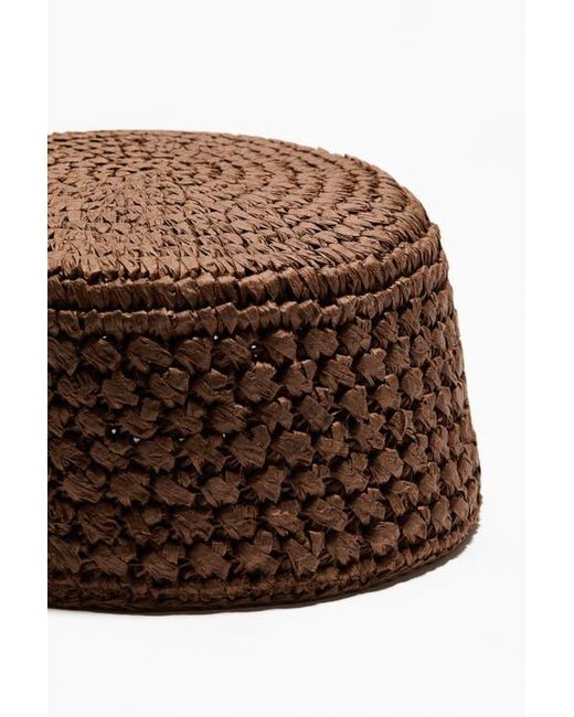 H&M Brown Straw Hat