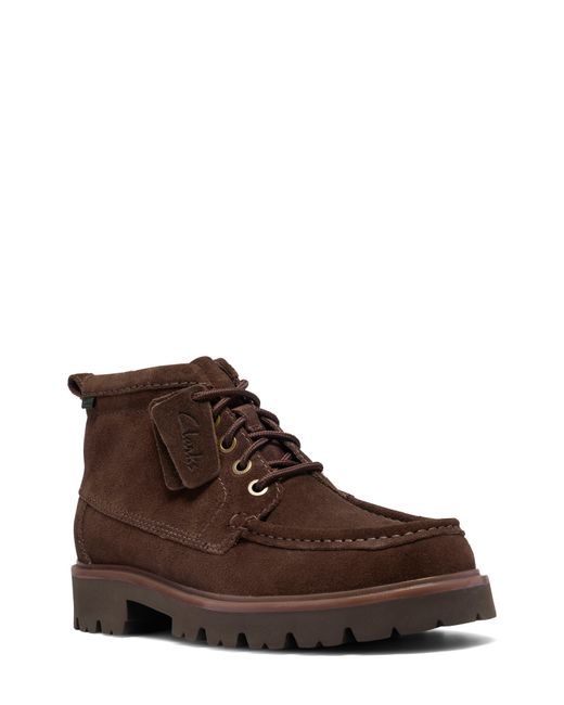 Clarks Brown Cleyhill Hi Boot for men