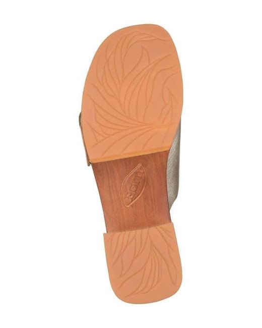 Børn Multicolor Bangle Platform Slide Sandal