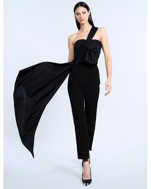 BCBGMAXAZRIA Black Bustier With Long Train