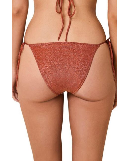 Solid & Striped Multicolor The Iris Glitter Bikini Bottoms