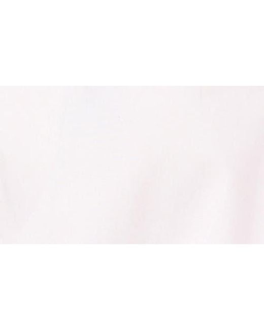 Cece Blue Drop Shoulder Split Neck Top