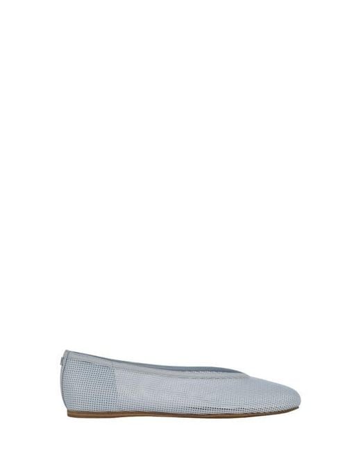 Calvin Klein White Zinya Flat
