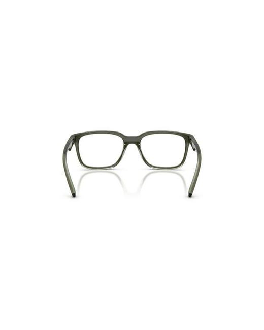 Arnette Green 54Mm Square Optical Glasses for men