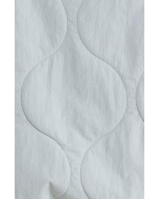 Prana Blue Encinitas Quilted Vest