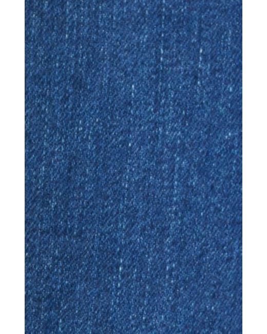FRAME Blue Le Sleek High Waist Ankle Straight Leg Jeans