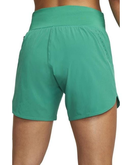 Nike Green Eclipse Running Shorts
