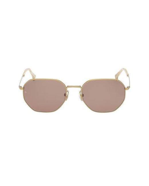 Rag & Bone Pink 53Mm Geometric Sunglasses