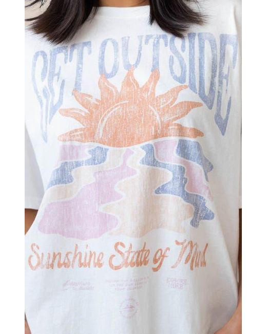 Nanis White Oversized Tee