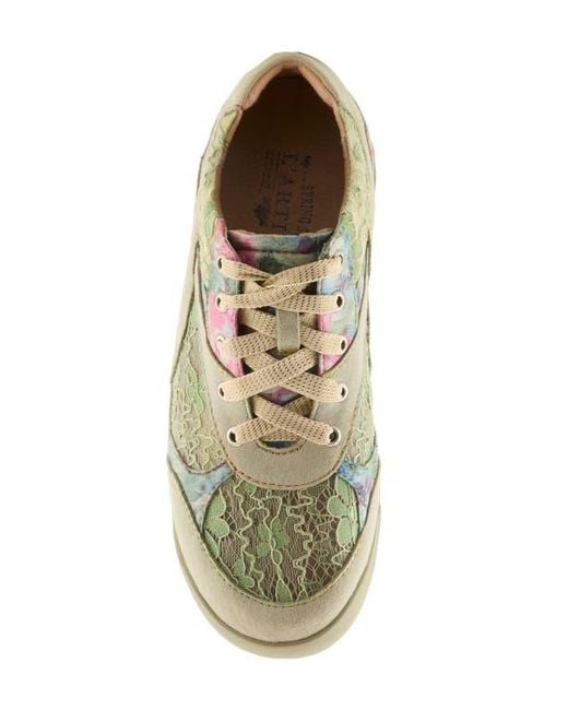 Spring Step Multicolor Wave Hello Sneaker