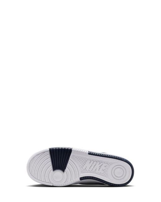 Nike White Gamma Force Basketball Sneaker