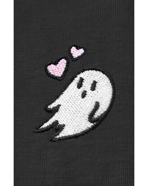 Alix Black Heartly Ghost Tee