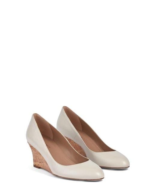 L.K.Bennett Brown Eevi Wedge Pump