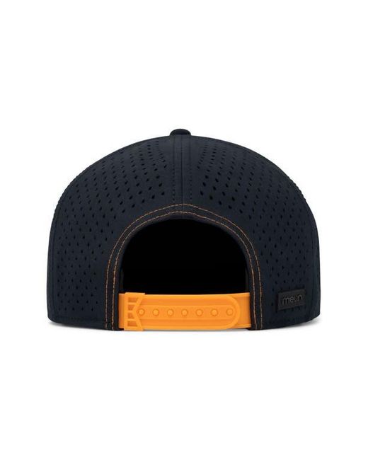 Melin Black X Realtree Trenches Icon Hydro Performance Snapback Hat for men