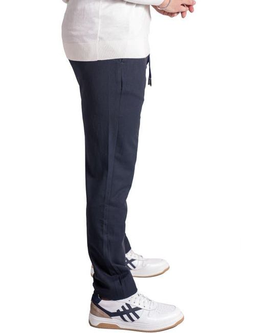 Maceoo Blue Ascension Drawstring Pants for men