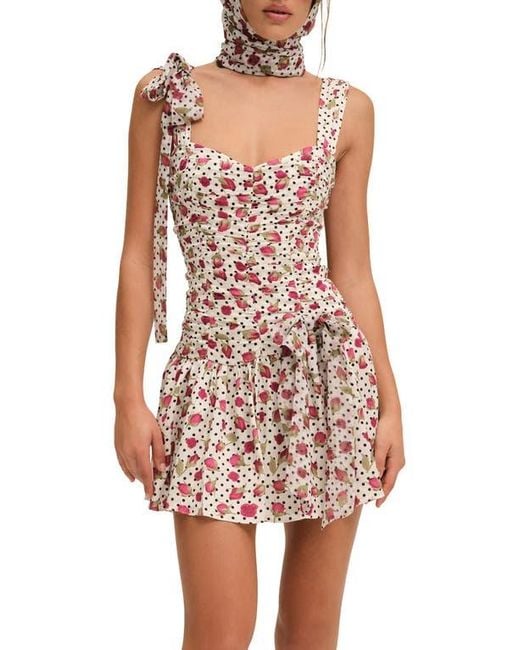andmary】Betty frill mini dress Andmary Betty flare mini dress
