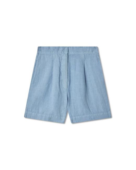 VIR VITA Blue Relaxed Linen Short