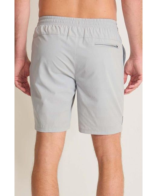 Tommy Bahama Gray Huntington Bay 8 Swim Trunks for men