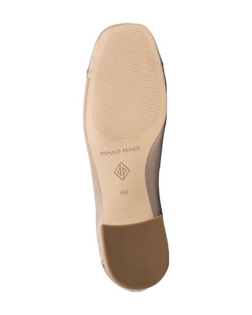Donald J Pliner Brown Cap Toe Pump