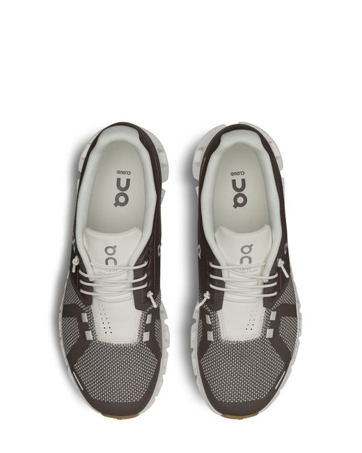On Shoes Gray Cloud 5 Combo Running Sneaker