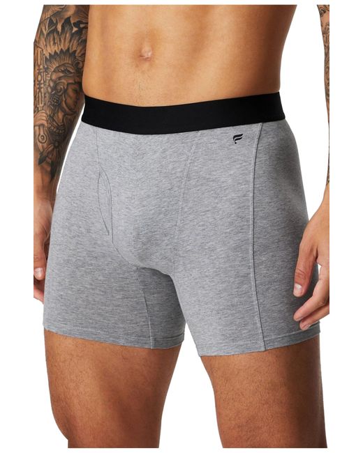 Fabletics Gray The 24-7 Boxer Brief for men