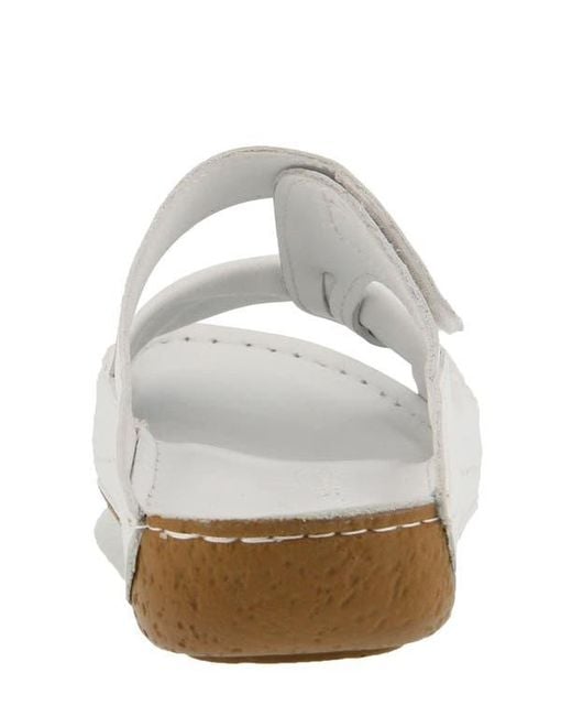 Spring Step White Gretta Sandal
