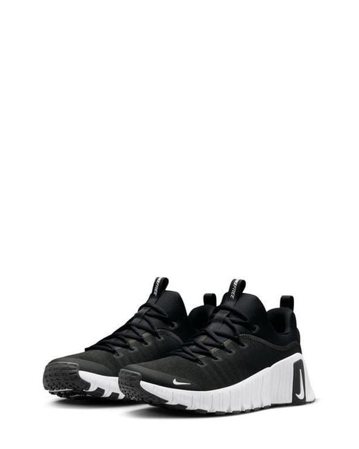 Nike Black Free Metcon 6 Training Shoe for men