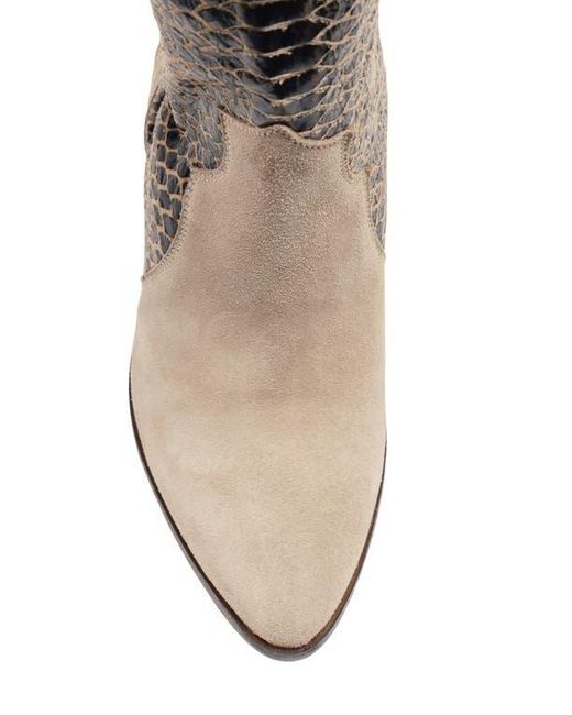 Free People Brown Taper Heel Western Boot