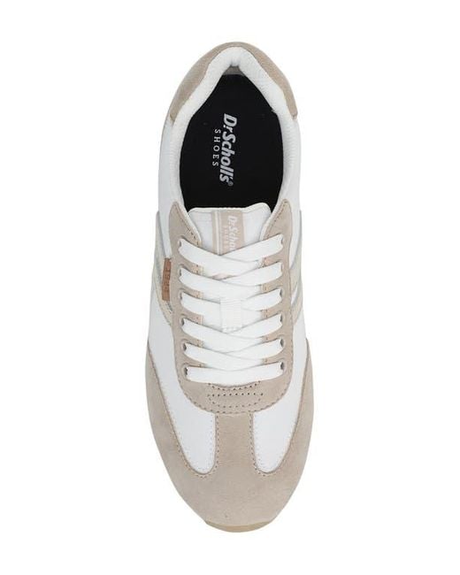Dr. Scholls White Comeback Sneaker
