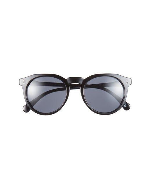 Aire Blue Nucleus 52Mm Round Sunglasses