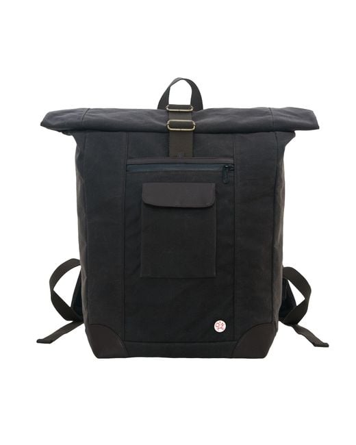 Token Black Waxed Montrose Backpack