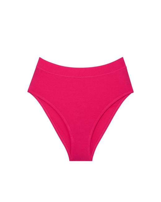 CUUP Pink The Highwaist High Cut Modal Briefs