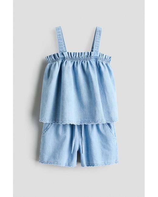 H&M Blue 2-Piece Denim Set