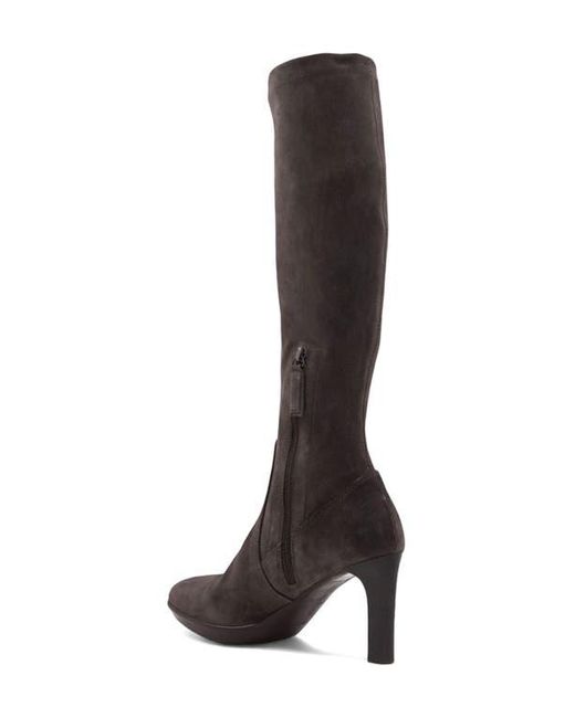 Aquatalia Black Rhumba Knee High Boot