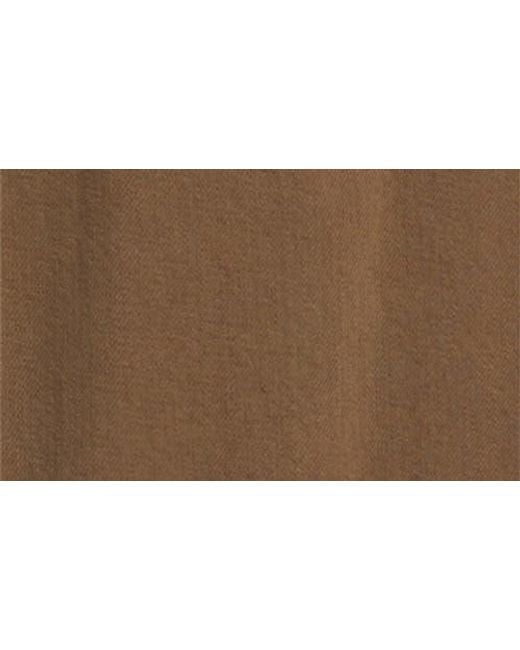 FRAME Brown Textured Terry Double Pocket Overshirt for men