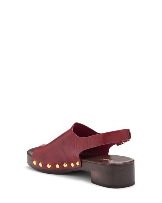 Jeffrey Campbell Red Pipper Slingback Platform Sandal