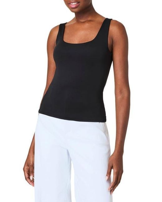 Spanx Blue Spanxsmooth Jersey Tank