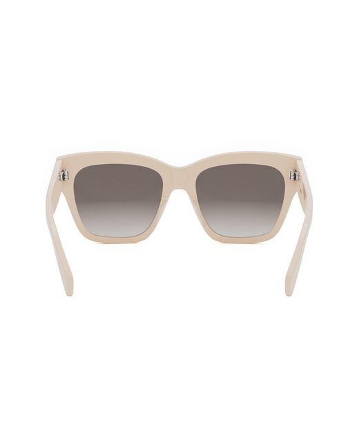 Céline Multicolor Triomphe 55mm Gradient Geometric Sunglasses