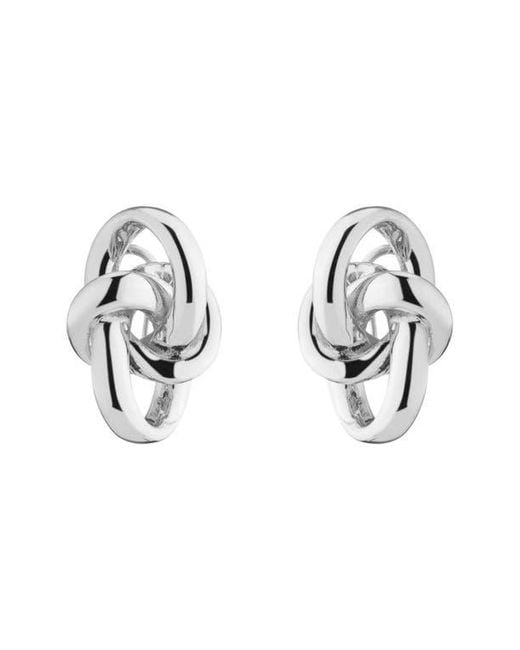 DEMARSON Metallic Asher Stud Earrings