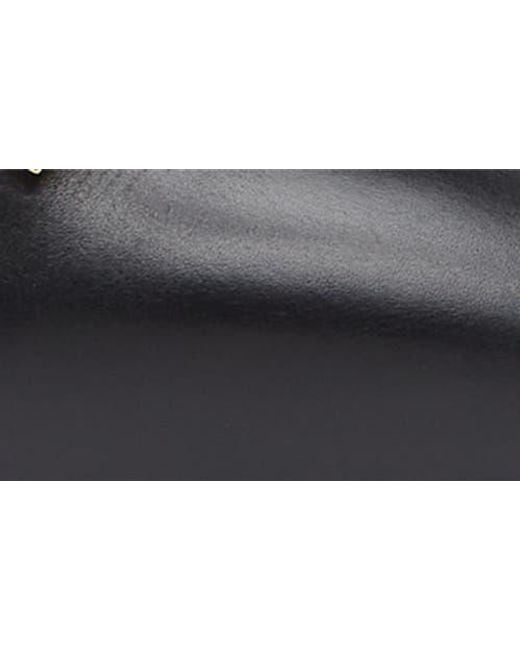Tod's Black Barretta Pointed Toe Slingback Flat