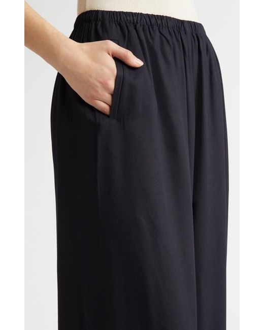 Bode Mathilde Wide Leg Trousers in Blue | Lyst
