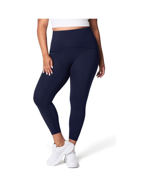 Spanx Blue Spanxshape Booty Boost 7/8 Leggings