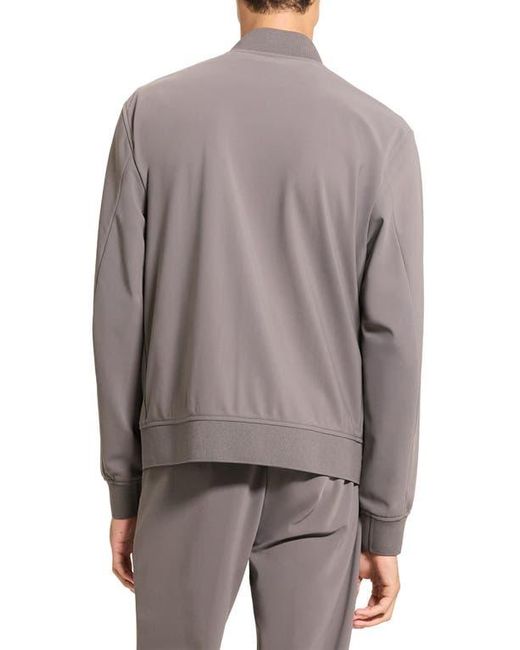 Theory Gray Murphy Precision Bomber Jacket for men