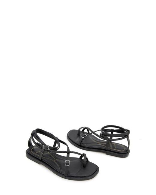 Kenneth Cole Black Paros Ankle Strap Sandal
