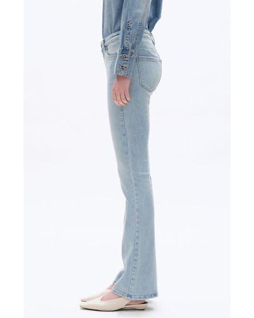 Bayeas Blue Low Rise Bootcut Jeans