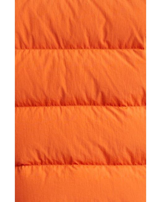 Bode Orange Burlington Down Puffer Jacket for men