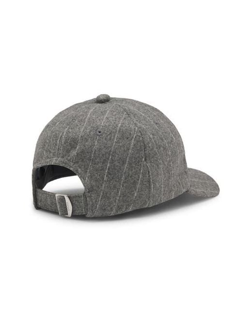 Boss Gray Zed Pinstripe Performance Baseball Cap for men
